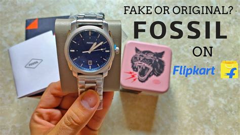 fake fossil womans watch vs real|Decoding First Copy Watches .